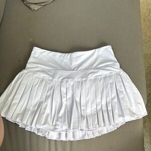 White Gold Hinge Skirt